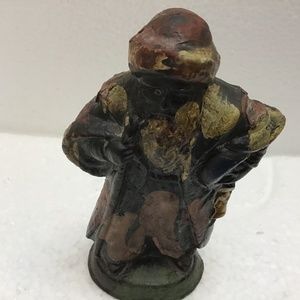 Antique Santa Claus Door Stop/Paper weight 5 x 3 inches Weight 2 pounds 12 oz